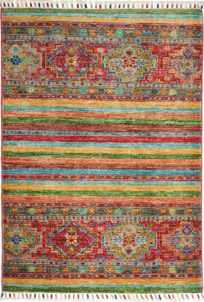 Samarkand Tappeto orientale 80x110 (Pakistan) Annodato A Mano