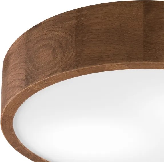 Brilagi - LED RGBW dimmerabile plafoniera CARVALHO 2xE27/15W/230V Wi-Fi rovere pr. 37,5