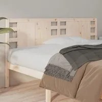 Testiera per Letto 141x4x100 cm in Legno Massello di Pino 818765