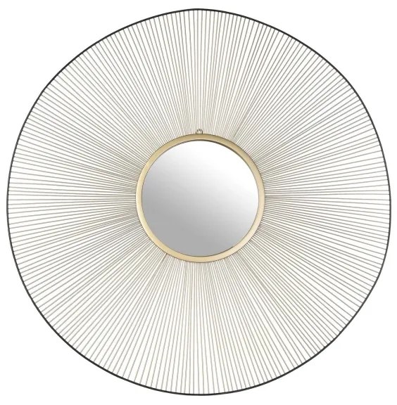 Eglo 425033 - Specchio da parete ESASHI Ø 76 cm oro/nero