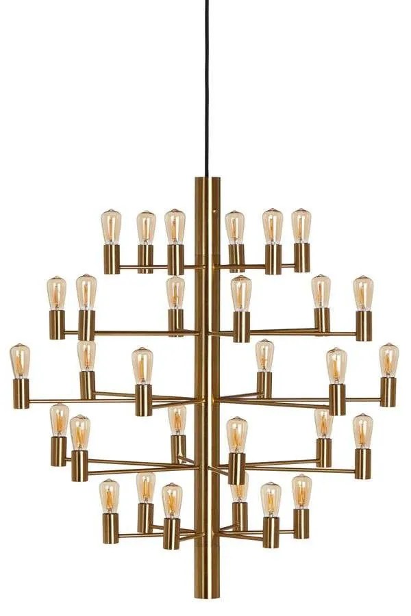 Herstal - Manola 30 Lampadario Raso Ottone Herstal