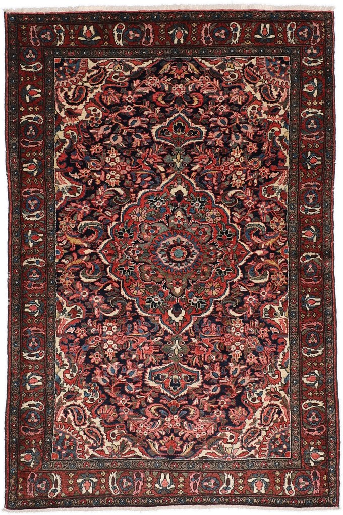 Tappeto 140x220 (Iran) Annodato A Mano