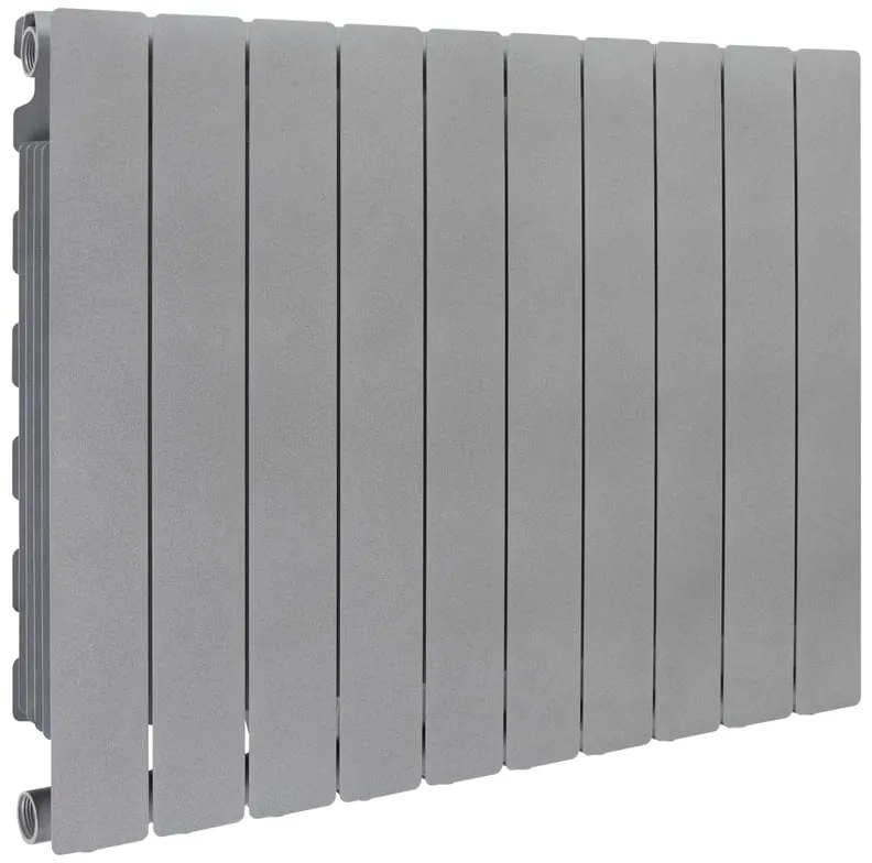 Termosifone in alluminio 10 elementi interasse 600 mm PRODIGE MODERN graphite