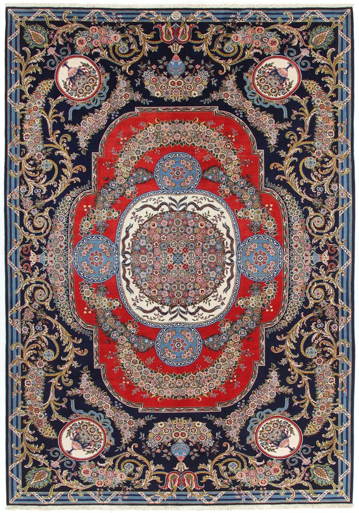 Kashan Tappeto persiano 310 x 210 (Iran) Annodato A Mano