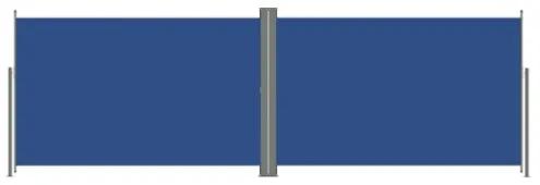 Tenda da Sole Laterale Retrattile Blu 200x600 cm