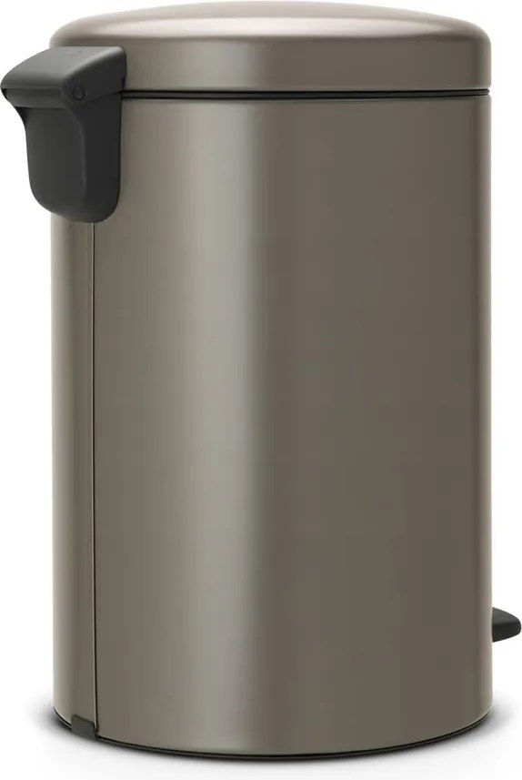 Cestino per la spazzatura grigio in acciaio con pedale 20 l NewIcon – Brabantia
