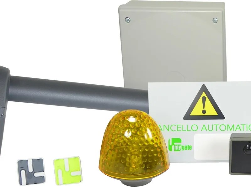 Motore per cancello mono anta battente MYGATE Kit MyASTER 3 monoanta Sx 220 V