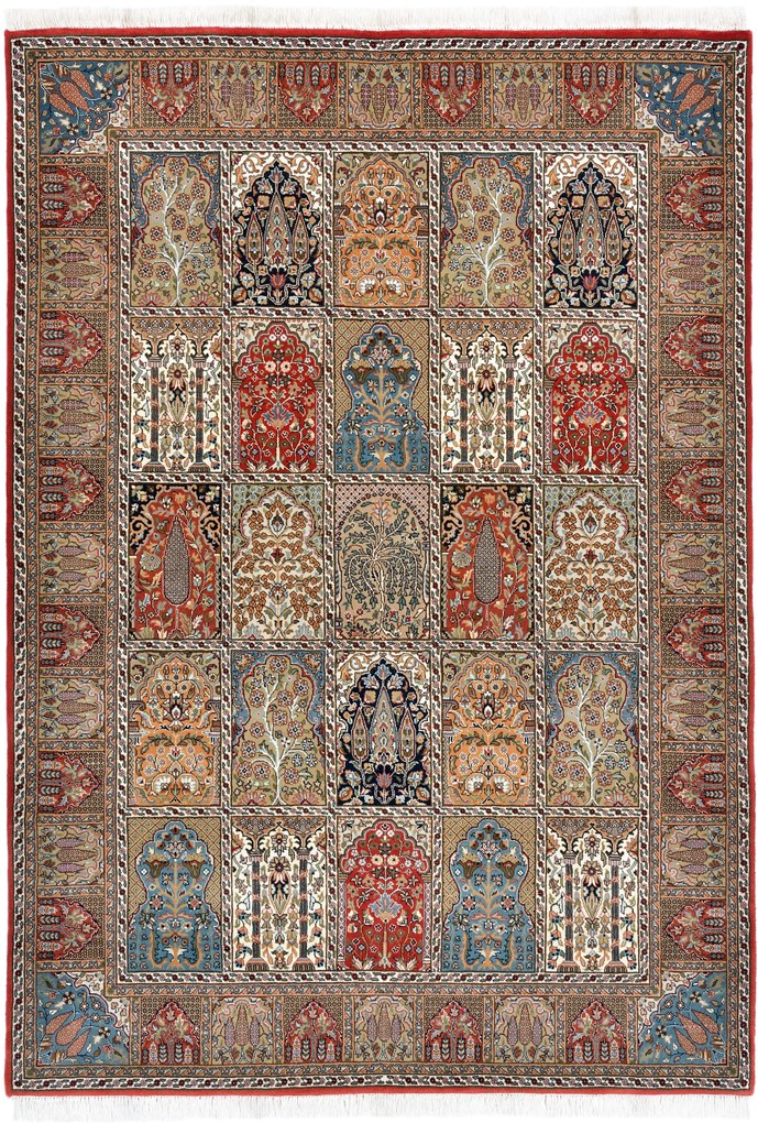 Ghom Tappeto 240x170 (Indian) Annodato A Mano