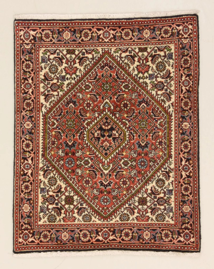 Bidjar Tappeto 90x70 (Iran) Annodato A Mano