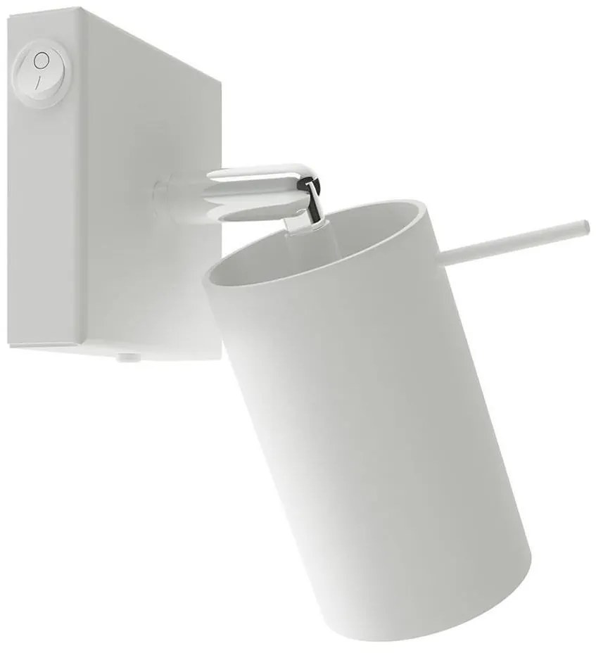 Sollux SL.1024 - Faretto da parete RING 1xGU10/10W/230V bianco