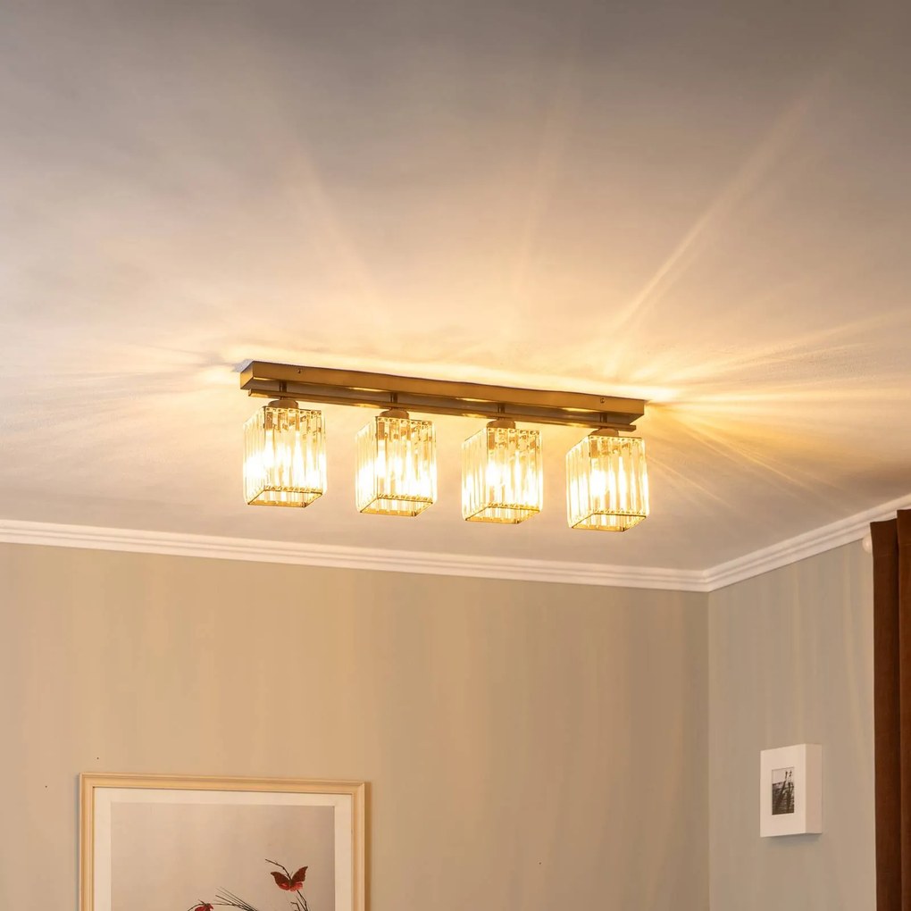 Avonni Plafoniera AV-1795-4Y-BSY a 4 luci, nero