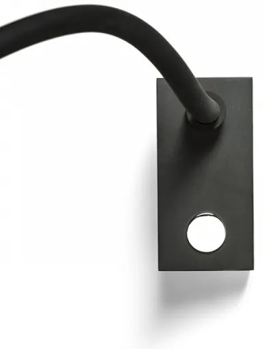 RED - Design Rendl - R10541 - Lampada LED flessibile AIM LED/3W/230V nera