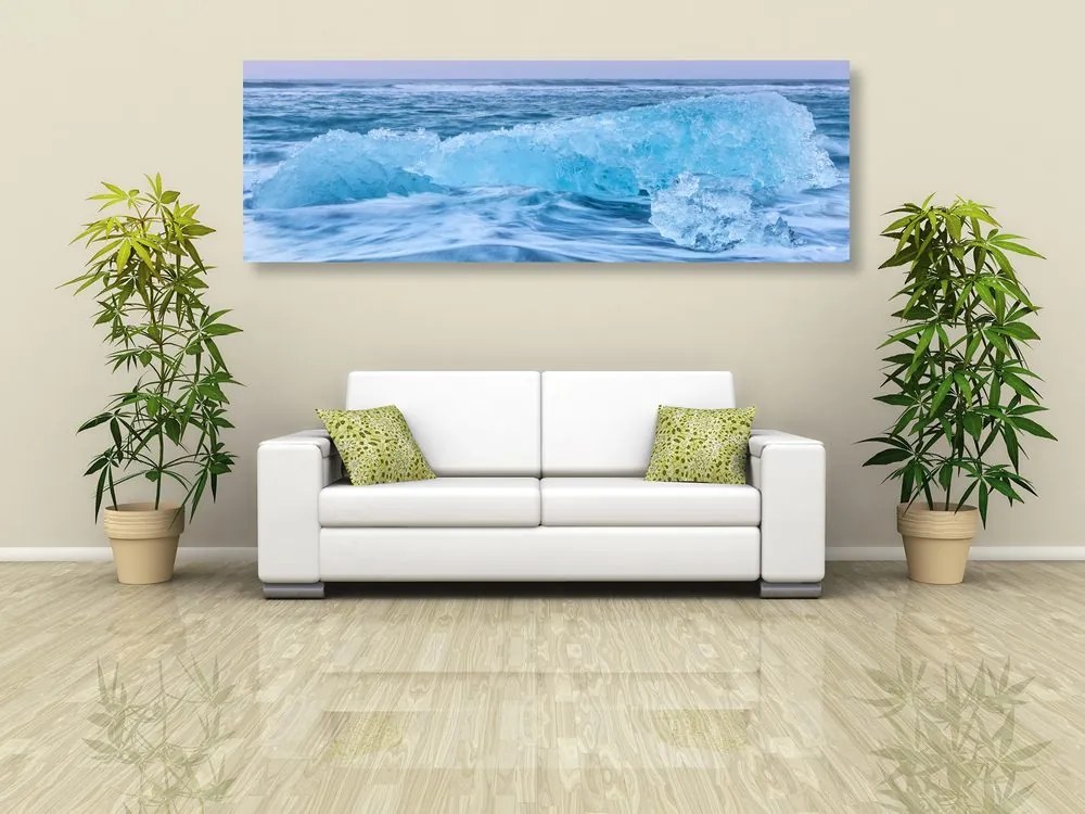 Quadro su tela – Oceano ghiacciato