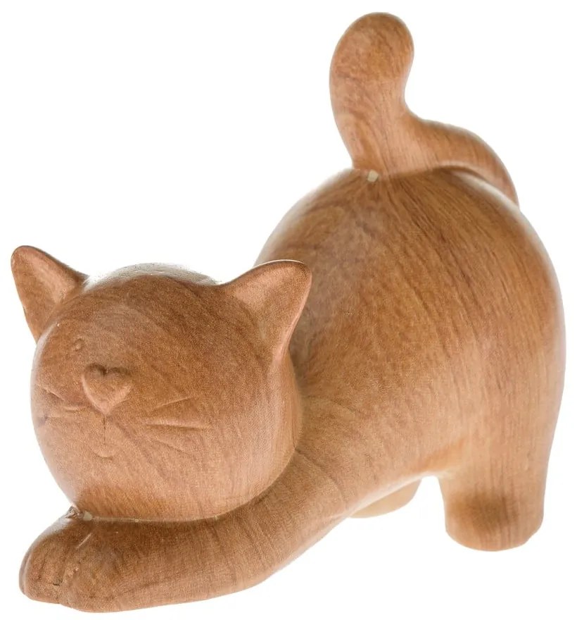 Statuetta in ceramica (altezza totale 10 cm) Cat – Dakls