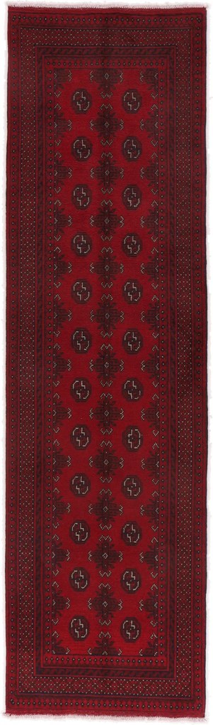 Afghan Tappeto 80 x 290 (Afghanistan) Annodato A Mano
