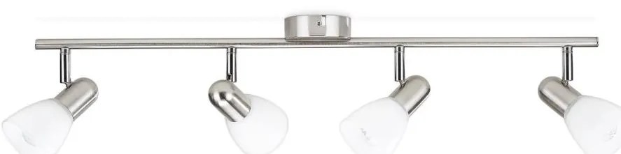 Philips Massive 50234/17/E7 - Faretto BURLAP 4xE14/40W cromo opaco