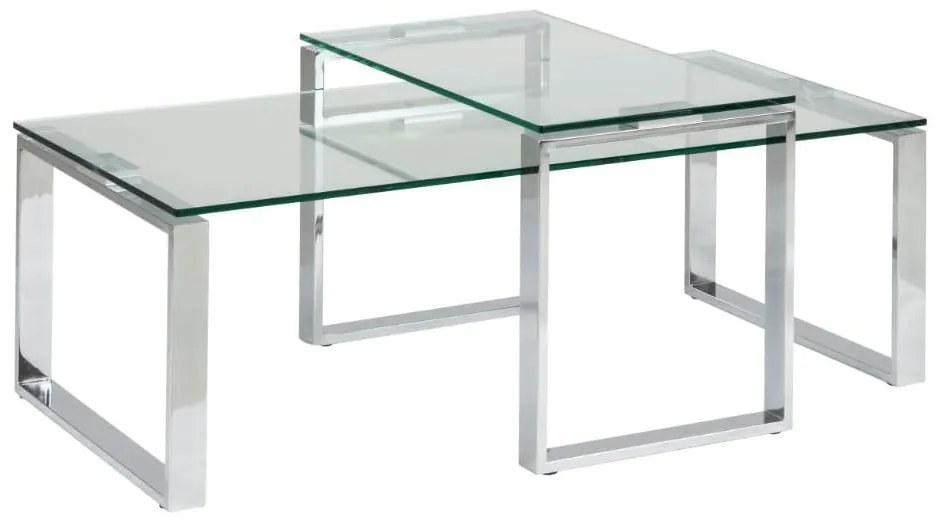 Tavolini in argento in set di 2 Katrine - Actona