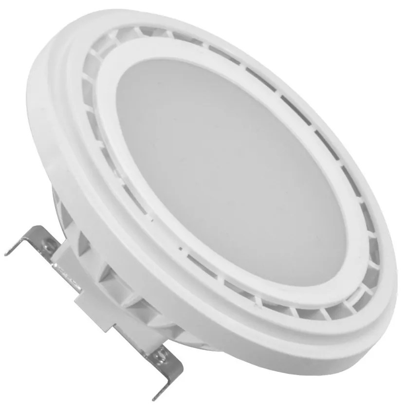 Lampada LED G53 15W angolo 120° 12V AC/DC Colore Bianco Caldo 3.000K