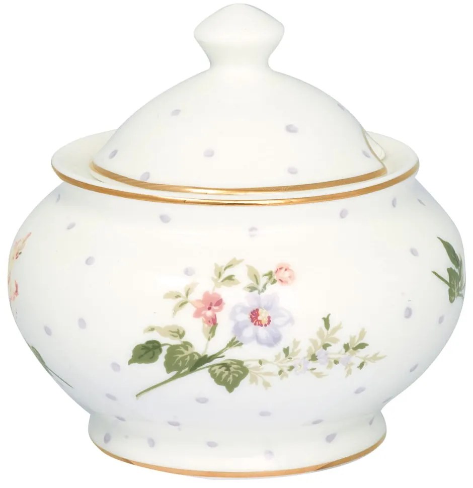 Zuccheriera in porcellana Asta - Green Gate