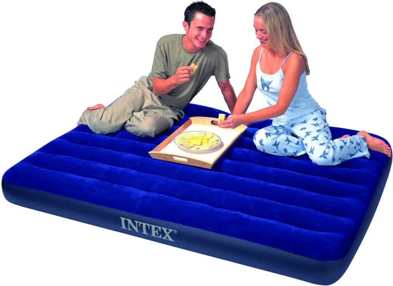 Intex MATERASSO GONFIABILE cm. 191x137x25 h MATRIMONIALE