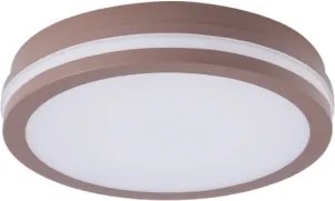 Brilagi - Lampada LED da esterno con sensore BENE LED/24W/230V Ø 26 cm marrone IP54