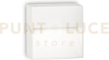 Down applique a parete ip44 bianco 1 luce attacco g9