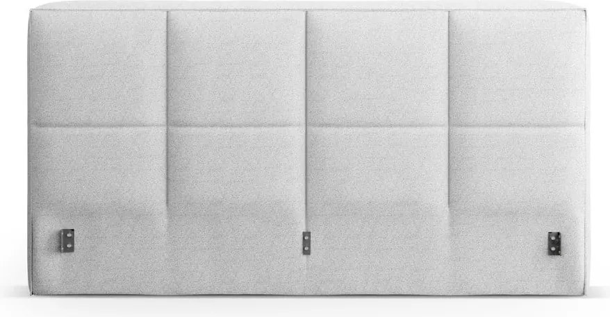 Testiera grigio chiaro imbottita 189x100 cm Darren – Micadoni