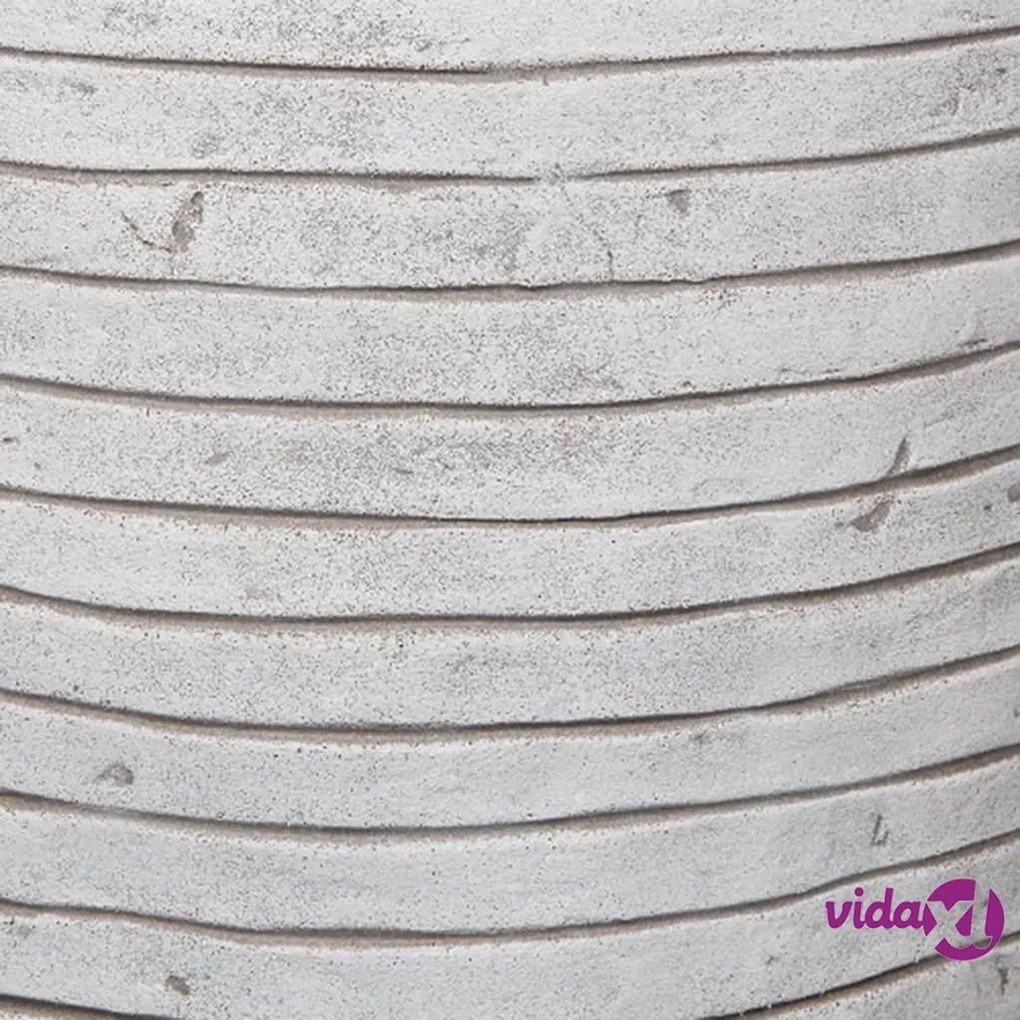Capi Vaso a Sfera Nature Row 40x32 cm Avorio KRWI270
