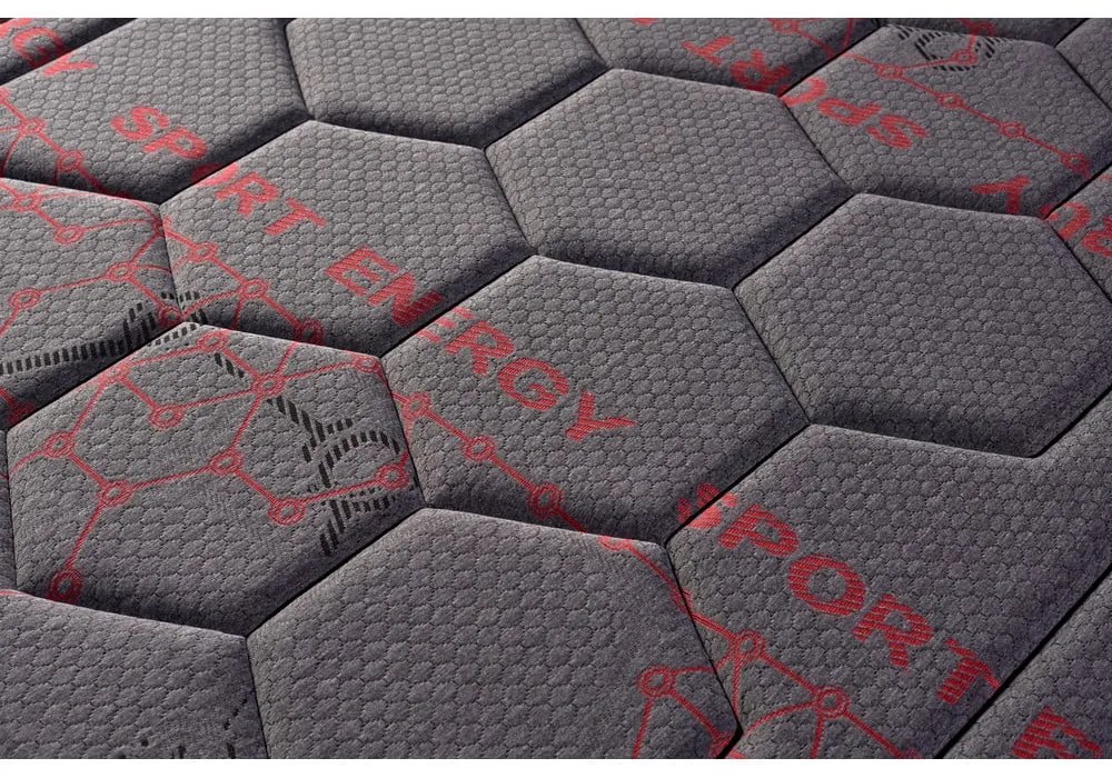 Materasso in schiuma bifacciale duro/medio duro 120x200 cm Hexaflex Moon - Moonia