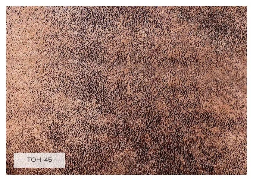 Divano letto angolare in similpelle marrone (angolo destro) Lofty Lilly - Miuform