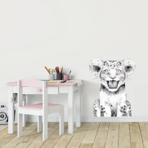 Adesivo - Animale grande in bianco e nero | Inspio