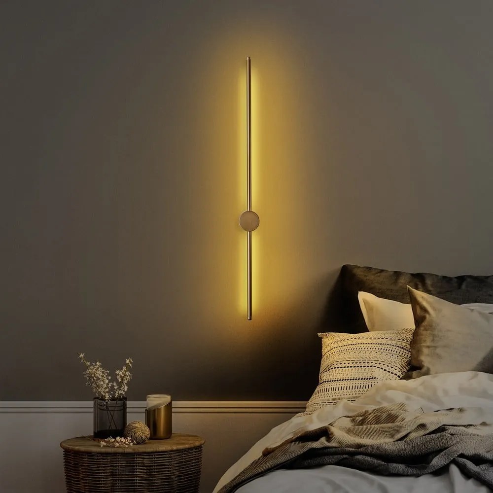 Lampada da parete a LED in oro ø 7 cm Sword - Opviq lights