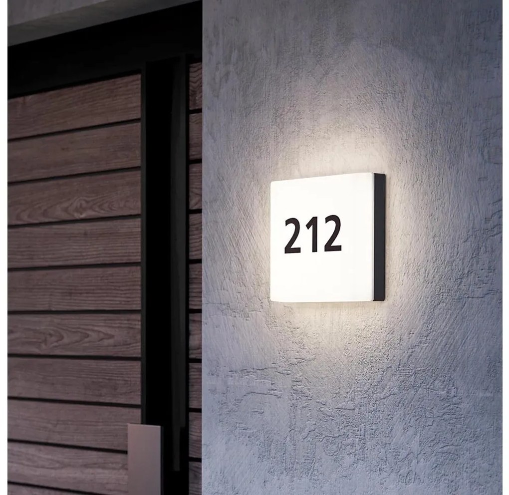 Eglo 97289 - Numero civico a LED CORNALE LED/8,2W/230V