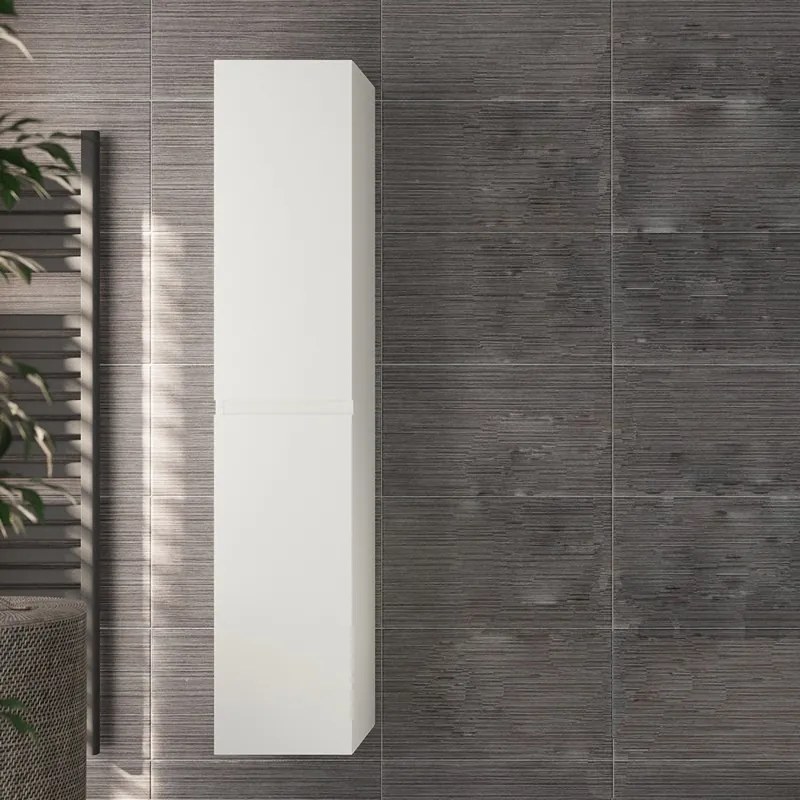 Colonna bagno 166 cm colore bianco opaco | LAC-EOLO-65 - KAMALU