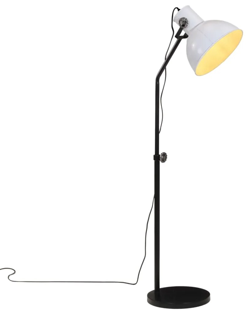 Lampada Da Terra 25 W Bianca 30x30x90-150 Cm E27 /