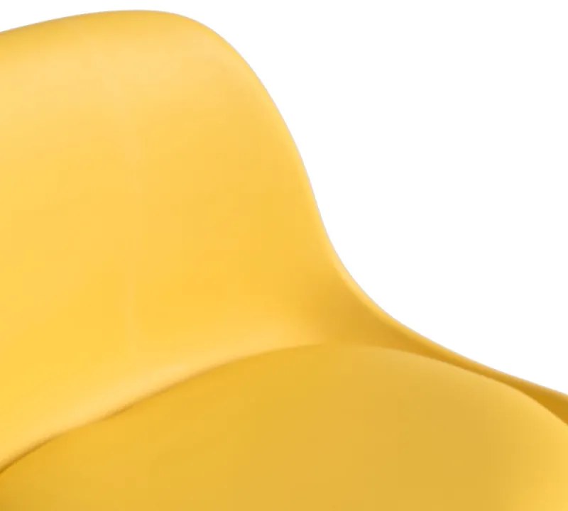 Sgabello Tulipa - Giallo