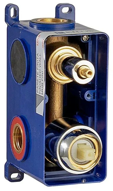 Set doccia incasso completo con soffione 20 inox e kit doccia Gemma