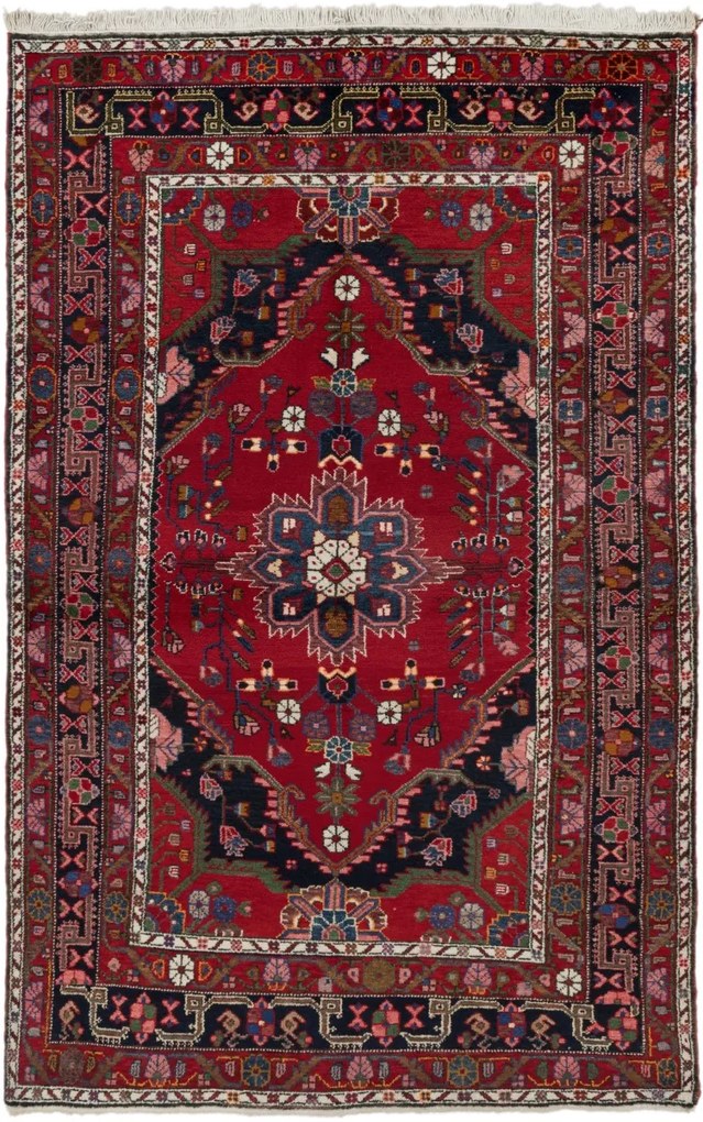 Tuyserkan Tappeto persiano 140x210 (Iran) Annodato A Mano