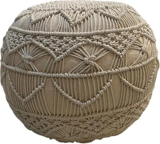 ZAHIRA - pouf in cotone