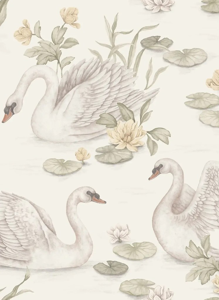 BoråsTapeter Carta da parati Lily Swan - 6926
