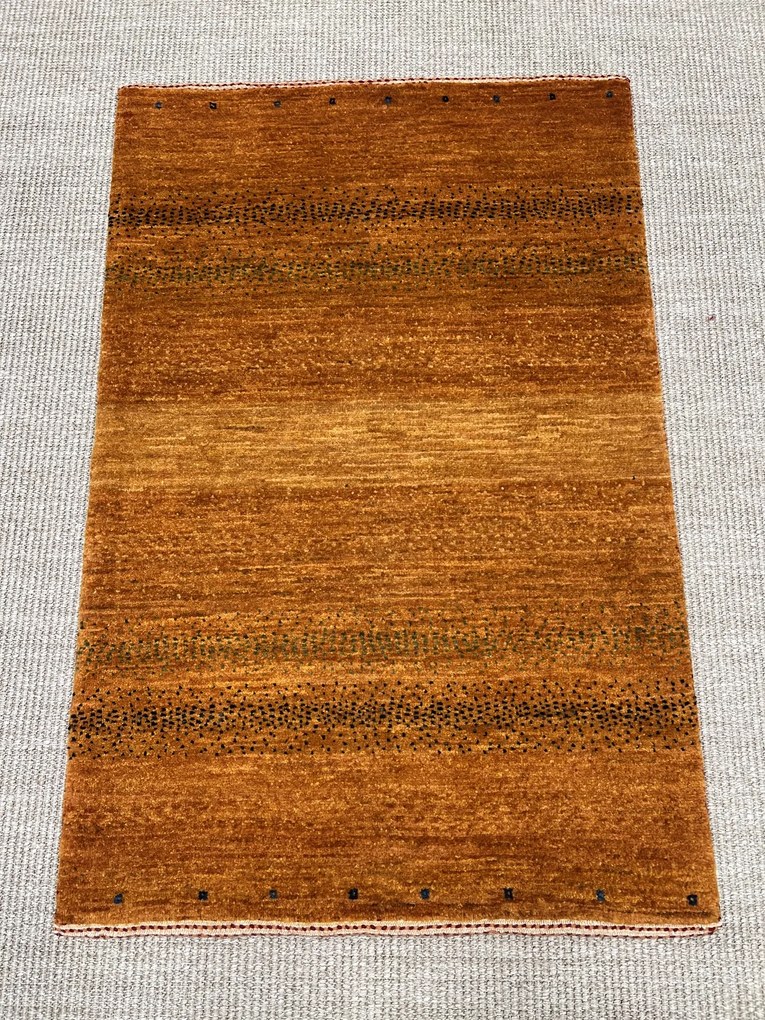 Loribaft Tappeto persiano 60x90 Giallo (Iran) Annodato A Mano