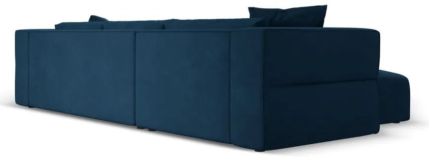 Divano angolare blu, angolo sinistro Esther - Milo Casa