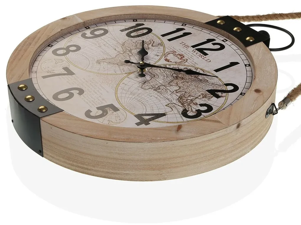 Orologio Da Parete Billund 'Make A Wish' - Multicolore, Cornice Legno Rovere, Diametro 31.5 Cm - 3