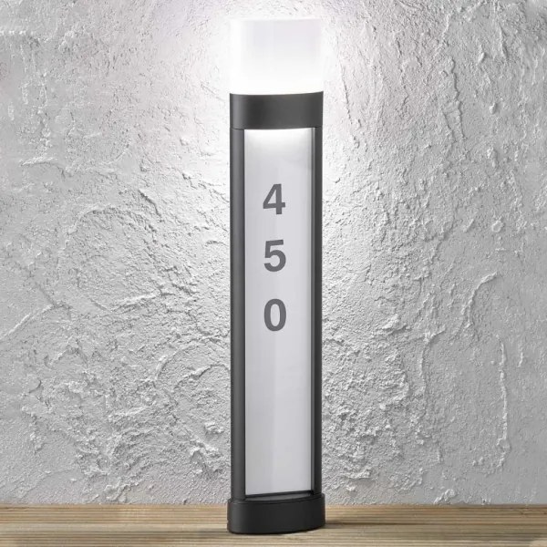 Wofi 12226 - LED Numero civico DIEGO LED/10,5W/230V 3000K IP54