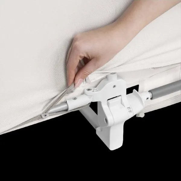 Lionelo - Barriera di sicurezza per letto LORA grigia