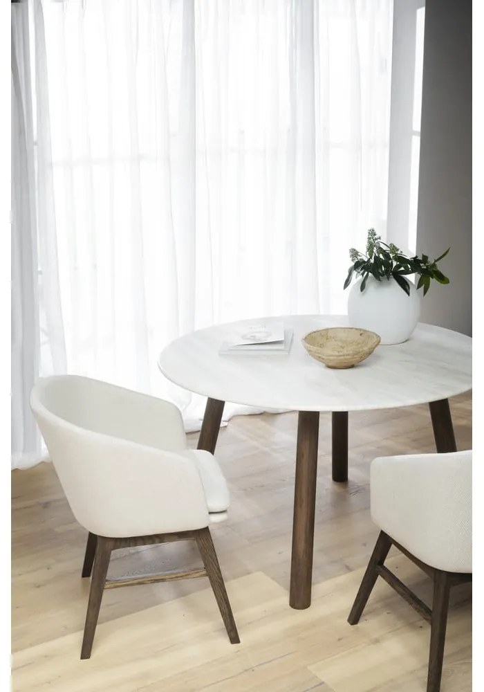 Set di sedie da pranzo beige in imbottito 2 pz Windham – Rowico