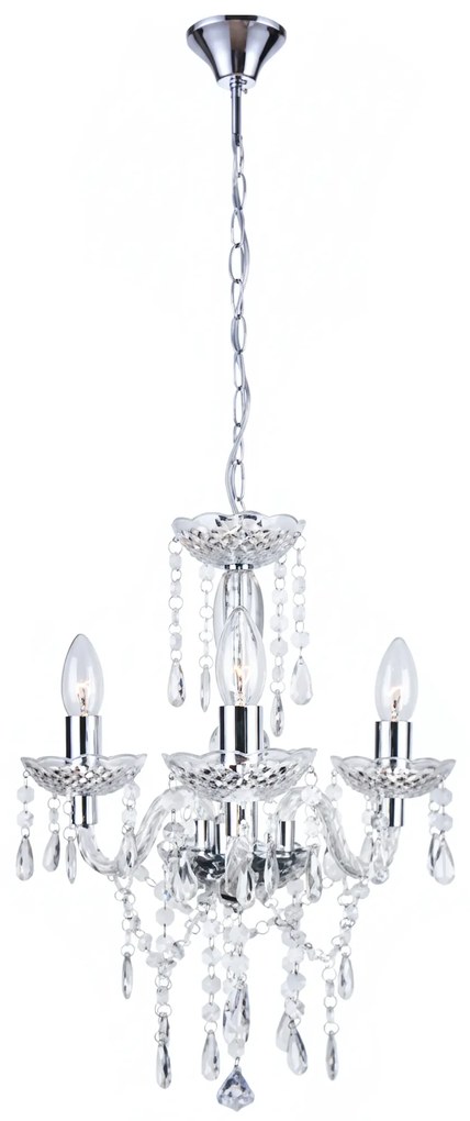 Lampada da soffitto EBT006-3CP TRANSPARENT