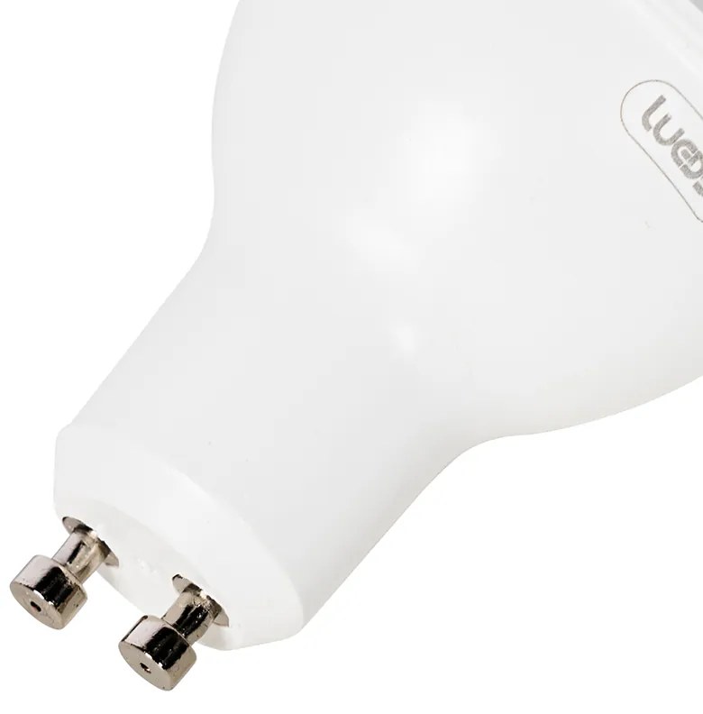 Set di 5 Lampada LED dimmerabile Smart GU10 bianca 7W 700 lm 3000K