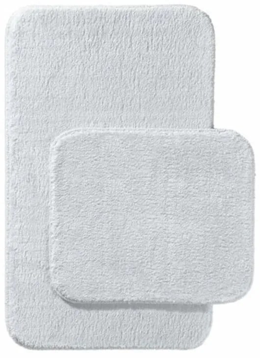 Set di tappetini per il bagno in grigio chiaro 2 pz 50x90 cm Plush – Mila Home