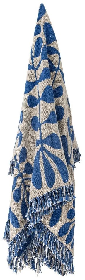 Coperta blu 130x160 cm Nevine - Bloomingville